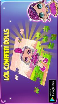 Lol Doll Jigsaw Confetti Surprise游戏截图1