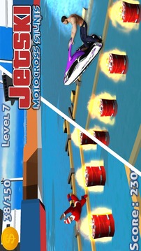 Jetski MotoCross Stunt Race - Jetski Diving Games游戏截图3