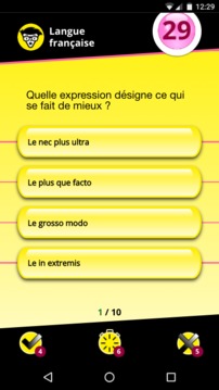 Quiz pour les Nuls Langue française游戏截图3