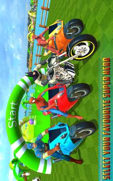 New Superhero Bike Racer Simulator游戏截图4