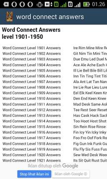 word connect answers游戏截图1