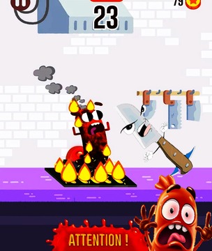 Sausage Runner : Kitchen Escape游戏截图4