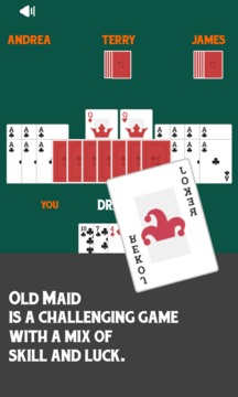 Old Maid Free Card Game游戏截图3