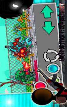 Anger of Stick 5 Zombie Shoot游戏截图1