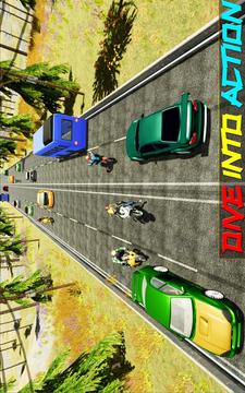 3D Highway Traffic Rider游戏截图3