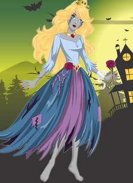 Dress up Zombie Princesses Girls Makeup游戏截图3