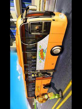 Superhero Mega Bus Transport Simulator游戏截图1
