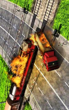 Burning Train Simulator Games游戏截图2