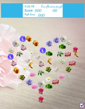 Fun flowers puzzle游戏截图3