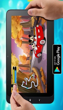 Mickey Racing and friends roadster游戏截图1