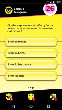 Quiz pour les Nuls Langue française游戏截图4