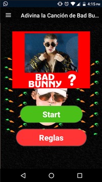 Adivina la Canción de Bad Bunny Trivia Quiz游戏截图3