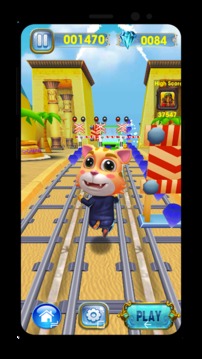 Cat Runner-Online Rush Subway Sonic Talking Pet游戏截图5