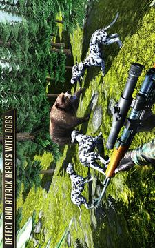 Wild Animal Safari Hunting with Hunter Dog游戏截图2