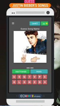 Guess Justin Bieber Songs from the Emojis游戏截图1