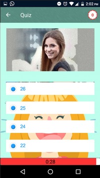 Guess Her Age Challenge Trivia Quiz游戏截图3