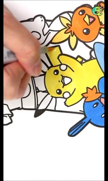 Coloring Pokemo Book New 2018游戏截图3