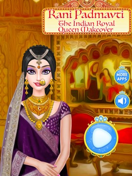 Rani Padmavati - The Indian Royal Queen Makeover游戏截图5