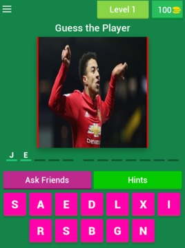 Man Utd Football Players Quiz游戏截图5