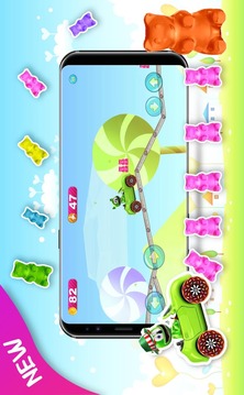 Candy Gummy Bear Climber游戏截图1