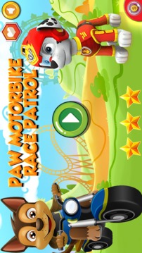 Paw Motorbike Race Patrol游戏截图2