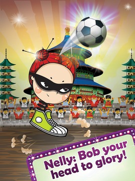 Bobbing Ninja Head Football游戏截图3