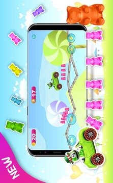Candy Gummy Bear Climber游戏截图3