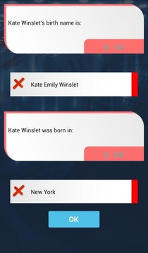 Kate Winslet Quiz游戏截图1