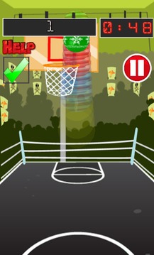 篮球免费扔篮球游戏截图2