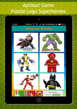 Game Teka-teki Lego Superheroes游戏截图2