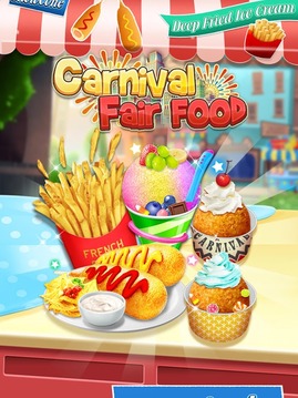 Carnival Fair Food - Crazy Yummy Foods Galaxy游戏截图1