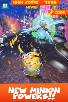 Subway Banana Minion Adventure Rush : Legends Rush游戏截图1