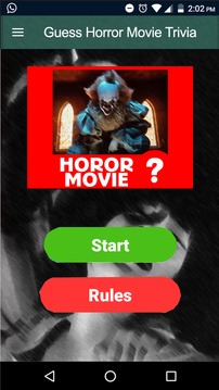 Guess the Horror Movie Trivia Quiz游戏截图3