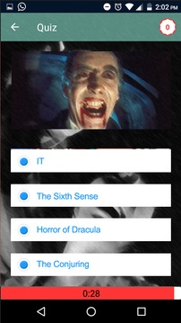 Guess the Horror Movie Trivia Quiz游戏截图2