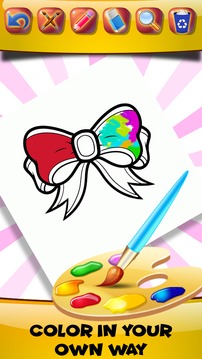 Beauty Coloring Books: Fashion Coloring Pages游戏截图5