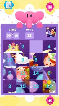 Slide Toon Puzzle游戏截图1