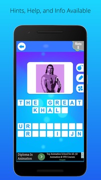 Wrestling Quiz : Guess The Wrestler Game FREE游戏截图4