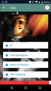 Guess the Horror Movie Trivia Quiz游戏截图1