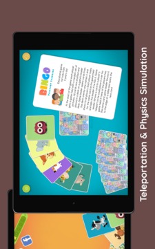 Teleport Learning - Bingo! cards game for kids游戏截图1