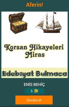 Edebiyat Eser Bulmaca游戏截图1