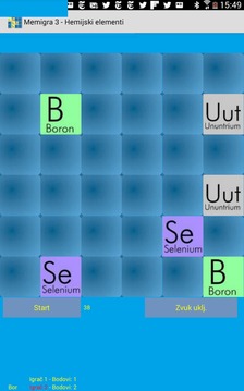 Memigra 03 - Hemijski elementi游戏截图1