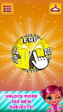 LQL Confetti POP Surprise Doll Eggs游戏截图3