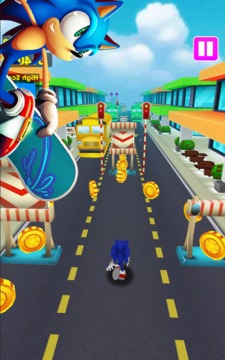 Sonic Hoverboard Dash游戏截图4