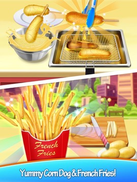 Carnival Fair Food - Crazy Yummy Foods Galaxy游戏截图3