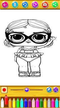 Coloring Book for Surprise Dolls LOL游戏截图1