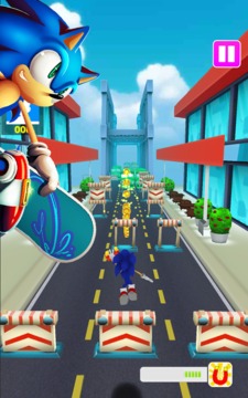 Sonic Hoverboard Dash游戏截图5