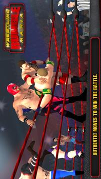 Wrestling Rumble Mania - Fighting Game游戏截图1