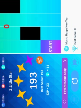 Piano Tiles 1 Blue - Music - 2018游戏截图3