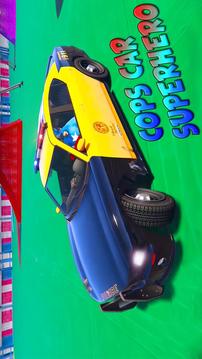 Cop Cars Superhero Stunt Simulator游戏截图5