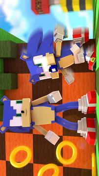 Map Sonic the Parkour Hedgehog for MCPE游戏截图3